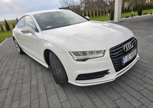 Audi A7 cena 114900 przebieg: 171000, rok produkcji 2015 z Małogoszcz małe 106